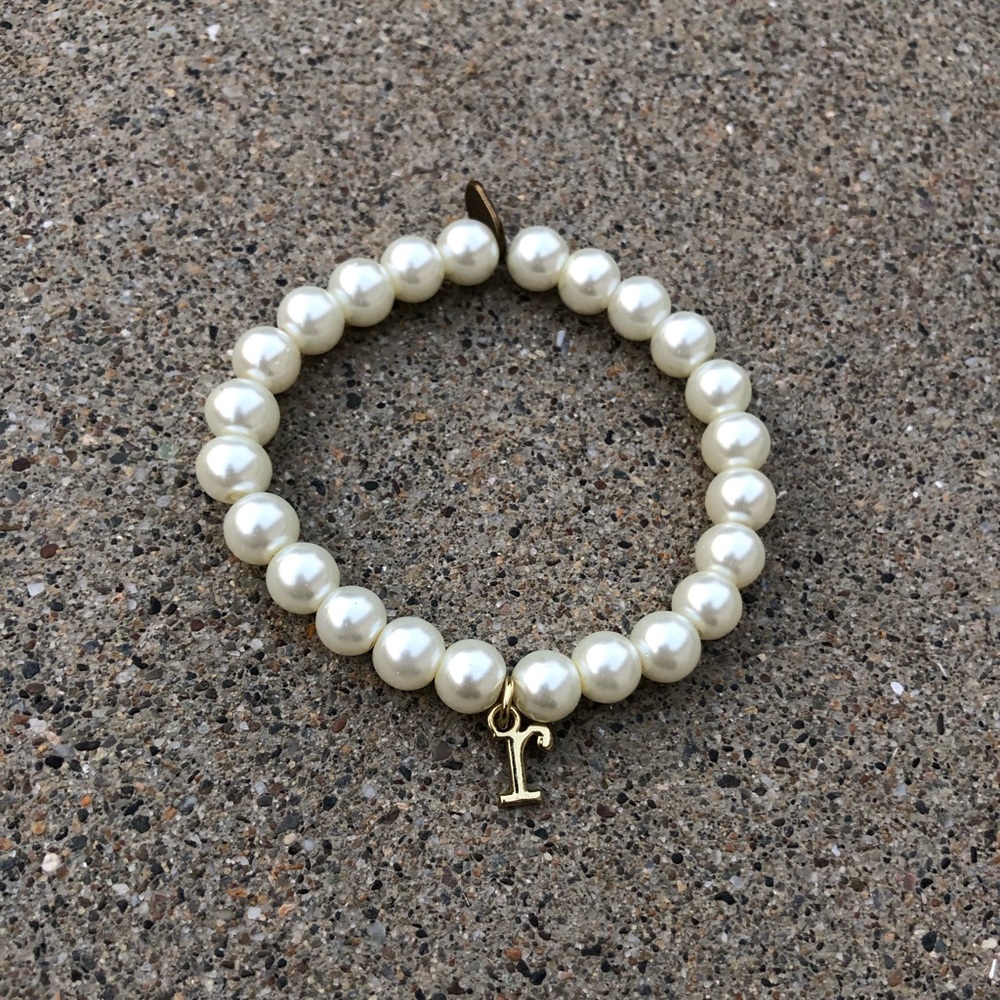 Monogram Pearl Bracelet